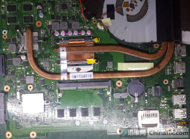 ASUS X550V notebook does not boot repair