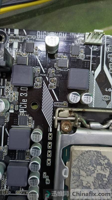Asustek PRIME B250M-A restarts repair after memory power failure